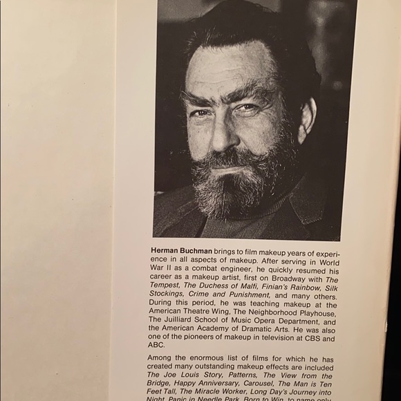 Film and Television Makeup by Herman Buchman - Picture 2 of 9